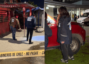 Noche violenta en La Pintana: un fallecido y tres heridos en dos balaceras.