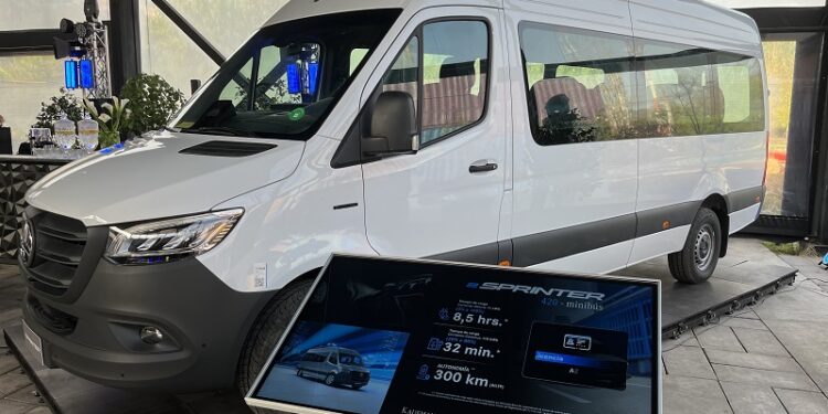 eVito y eSprinter: las nuevas furgos eléctricas de Mercedes-Benz en Chile.