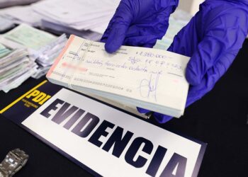 Detuvieron a una mujer en el centro de Linares por intentar comprar un auto con un cheque falsificado.