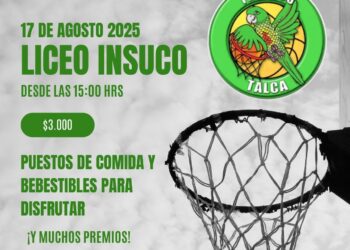 Bingo solidario en Talca tiene como objetivo financiar el viaje del equipo de baloncesto sub 14 a un torneo nacional.