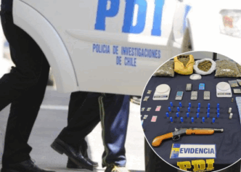 [VIDEO] PDI atrapa a cuatro cabros y se lleva casi $50 millones en Lo Barnechea.