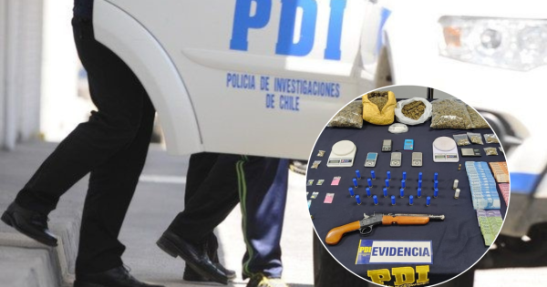 [VIDEO] PDI atrapa a cuatro cabros y se lleva casi $50 millones en Lo Barnechea.