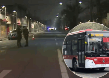 [VIDEO] Delincuente fallece atropellado por un bus RED en La Cisterna tras tratar de escapar de un robo.