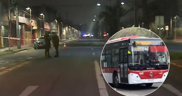 [VIDEO] Delincuente fallece atropellado por un bus RED en La Cisterna tras tratar de escapar de un robo.
