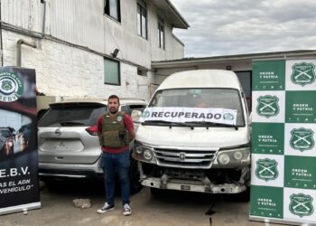 Atrapan a un hombre que tenía un automóvil con encargo y otro adulterado en un taller mecánico de Viña del Mar.
