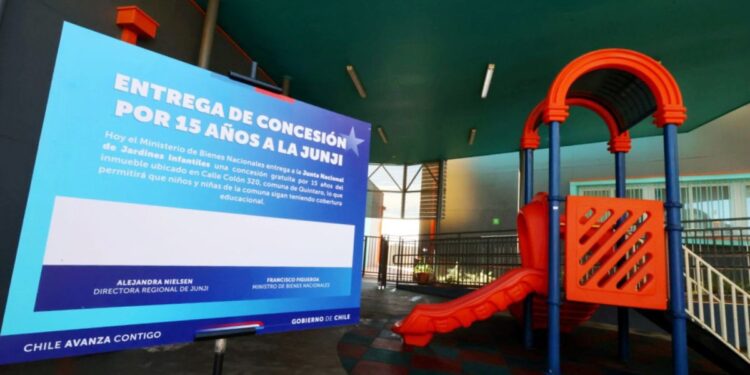 Bienes Nacionales otorga concesión de uso por 15 años a jardín infantil en Quintero.