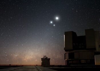 Chile encabeza estudio internacional sobre el centro de la Vía Láctea.