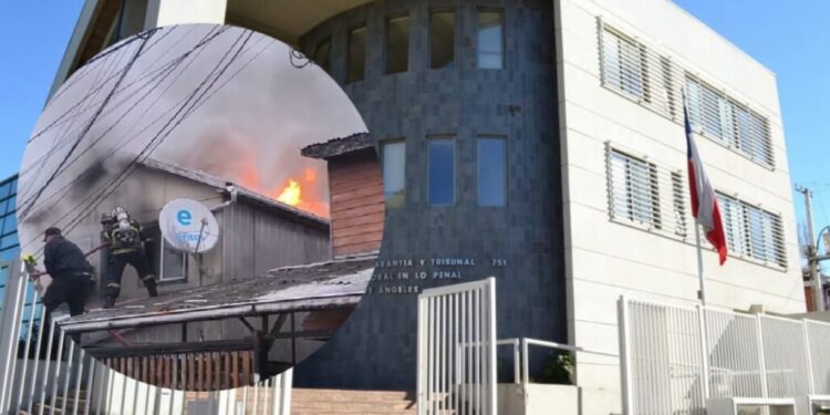 Los detenidos por causar un incendio que dañó tres casas en Los Ángeles han sido encarcelados.