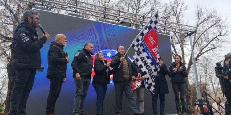 Los Ángeles inauguró la Caravana Rallysta que recorrerá las 33 comunas del Biobío.