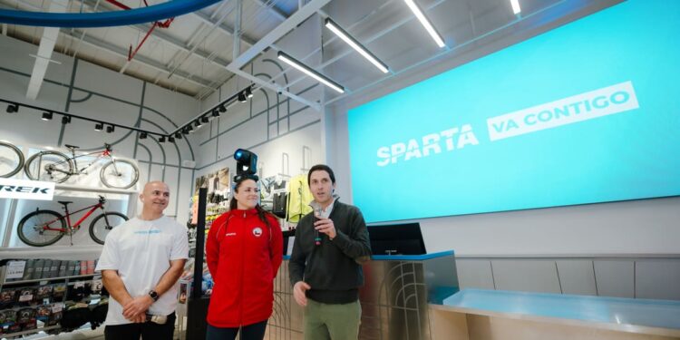 SPARTA abre su primera tienda insignia en Chile.