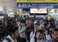 El tráfico aéreo internacional aumentó un 4,6% en julio, impulsado por las rutas hacia Brasil.