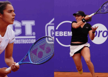 Antonia Vergara y Fernanda Labraña avanzan a semifinales del W15 Santiago.