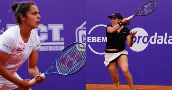 Antonia Vergara y Fernanda Labraña avanzan a semifinales del W15 Santiago.