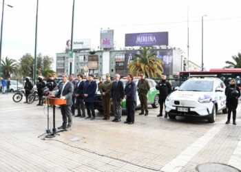 Recuperación de espacios en Estación Central y el Barrio Meiggs.