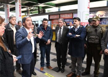 Marcha de Exploración de Seguridad en Estación Central