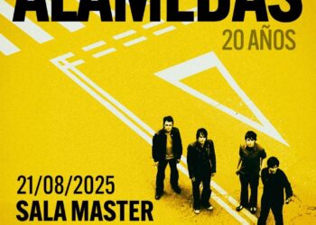 Alamedas cumple 20 años y lo celebra con un show en la Sala Master