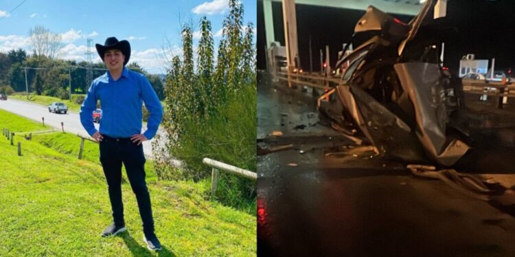 Luto en la “Cumbia Ranchera” por el fallecimiento de un reconocido músico tras un accidente en un peaje en Purranque.