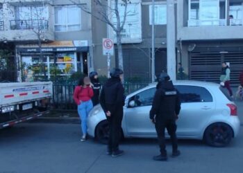 Descubrimiento de drogas y arresto en Estación Central.
