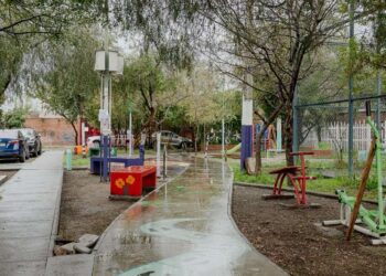 De microbasural a parque infantil