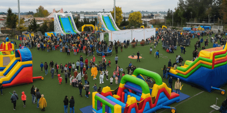 Con gran éxito, familias celebraron el Día de la Niñez en San Clemente.