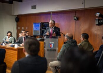 San Clemente tuvo una reunión judicial.