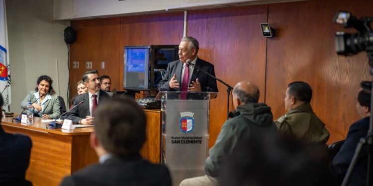 San Clemente tuvo una reunión judicial.