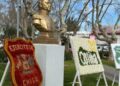 Colina celebró el cumpleaños de Bernardo O’Higgins con un acto cívico en la Plaza de Armas.