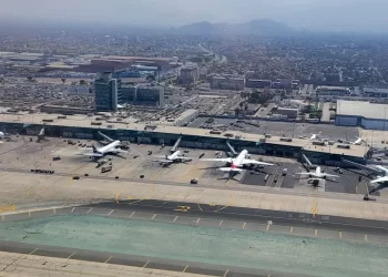 El tráfico aéreo internacional subió un 4,6% en julio.