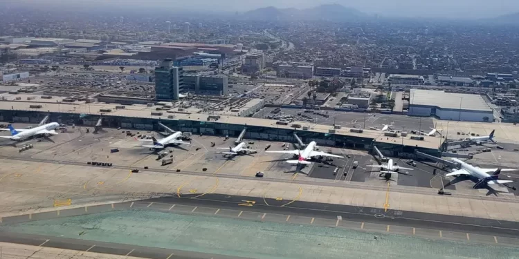 El tráfico aéreo internacional subió un 4,6% en julio.