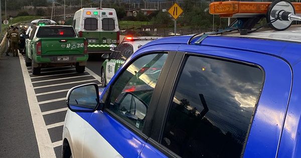 Intento de encerrona en Huechuraba termina con persecución y tres funados detenidos en Colina.