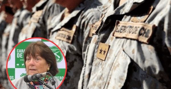 Ministra de Defensa confirma más de 640 sumarios en las Fuerzas Armadas por viajes con licencia médica.