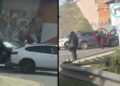 [VIDEO] Dos encerronas en pocos minutos en el cruce San José, Colina