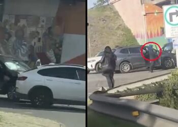 [VIDEO] Dos encerronas en pocos minutos en el cruce San José, Colina