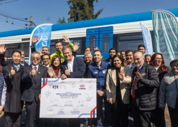 EFE firma contrato clave para las obras del Tren Santiago–Batuco.