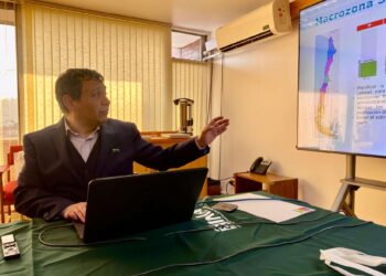 Estado de sequía en la zona Centro y Centro-Sur del país.