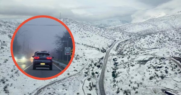 Frío extremo, neblina y nevadas afectan a la provincia de Chacabuco.
