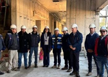 Nuevo CESFAM en Huertos Familiares avanza y será cinco veces más grande que el que hay ahora.