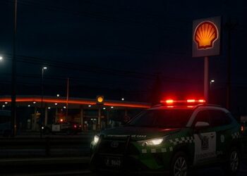 [COLINA] Asalto violento a pareja en servicentro de la Ruta 5 Norte para robar su auto.