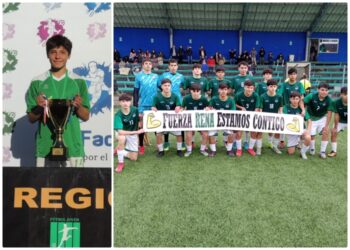 La historia de “Rena”, el joven futbolista homenajeado por la selección sub-15 al comenzar el campeonato regional.