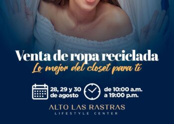 Promueven la solidaridad y la economía circular en la Feria de ropa reciclada.