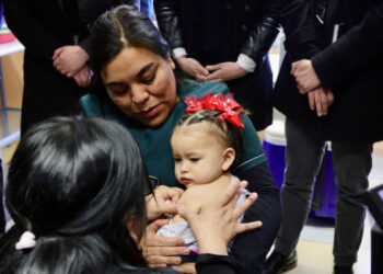 Fortalecen la vacunación contra la influenza en los jardines infantiles.