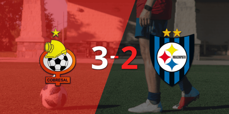 Emocionante partido concluye con victoria de Cobresal 3-2 sobre Huachipato.