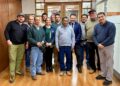 Productores de arroz del Maule se encontraron con el Subsecretario de Agricultura.