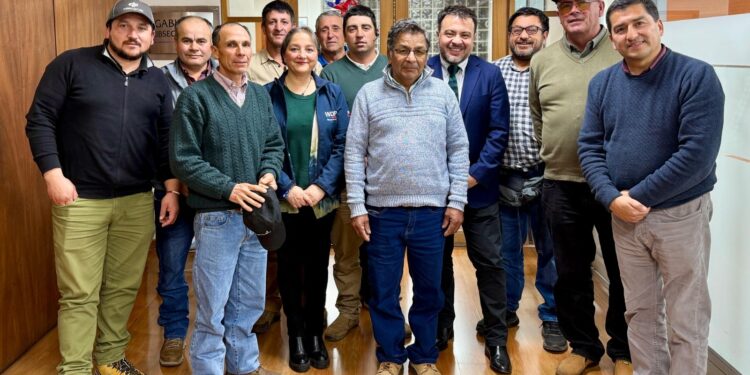 Productores de arroz del Maule se encontraron con el Subsecretario de Agricultura.