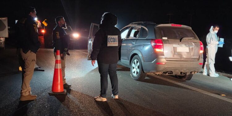 Investigan las circunstancias de la muerte de una mujer que llevaba droga en el peaje entre Copiapó y Caldera.