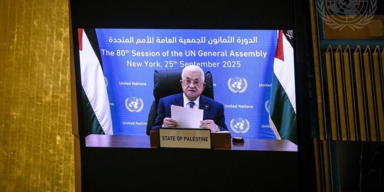 Presidente de la Autoridad Palestina condena el genocidio en Gaza y asegura ante la ONU que Hamás no tendrá papel en su futuro gobierno.