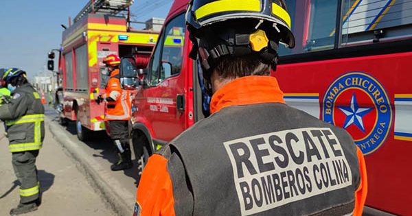 Explosión de batería de litio causa emergencia en colegio de Chicureo