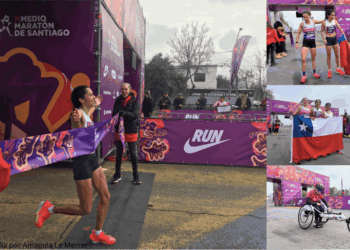 Primer Medio Maratón Femenino con más de 5.000 mujeres corriendo.