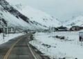 Paso fronterizo Cristo Redentor sigue cerrado por la nieve en la cordillera.