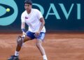 Daniel Núñez selló con éxito la victoria de Chile en la Copa Davis.